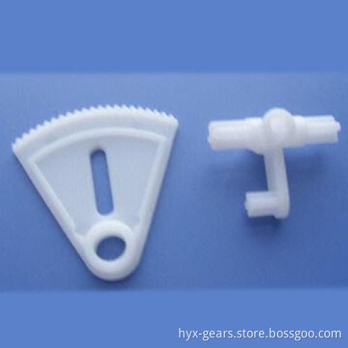 Plastic Sector Gear, Made of ABS, PP, PC, POM Materials